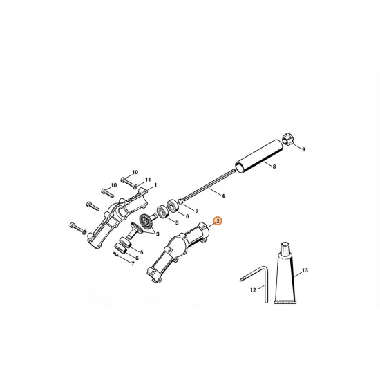 STIHL  Obudowa przekładni 4138 641 0303